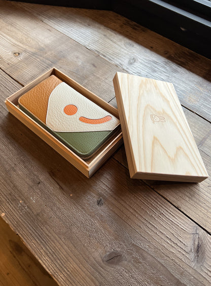 マルチカラーロングウォレット