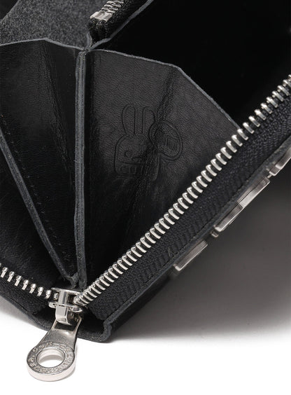 ランダムウサギスタッズロングウォレット