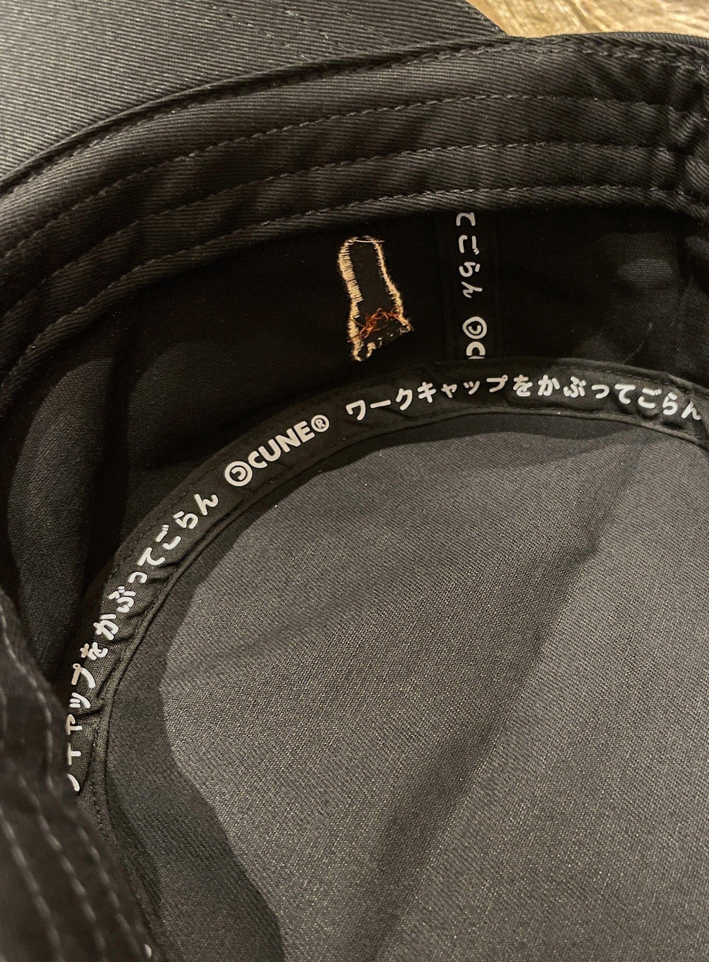 ワークキャップ 22AW