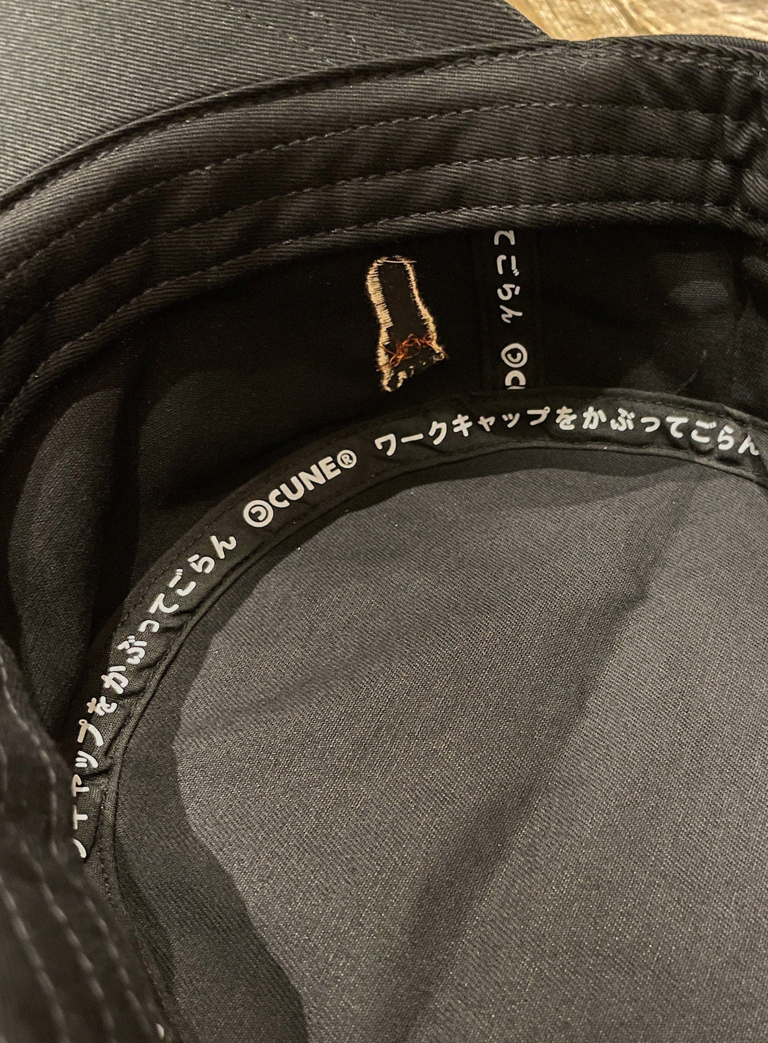 ワークキャップ 22AW