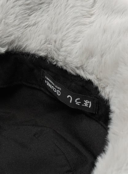 ふわふわバケットハット