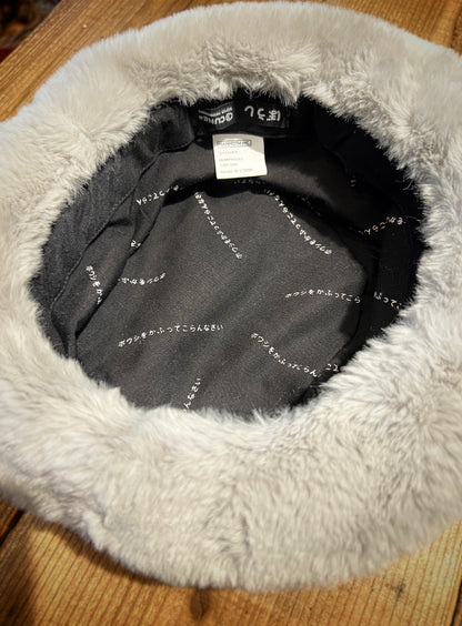 ふわふわバケットハット