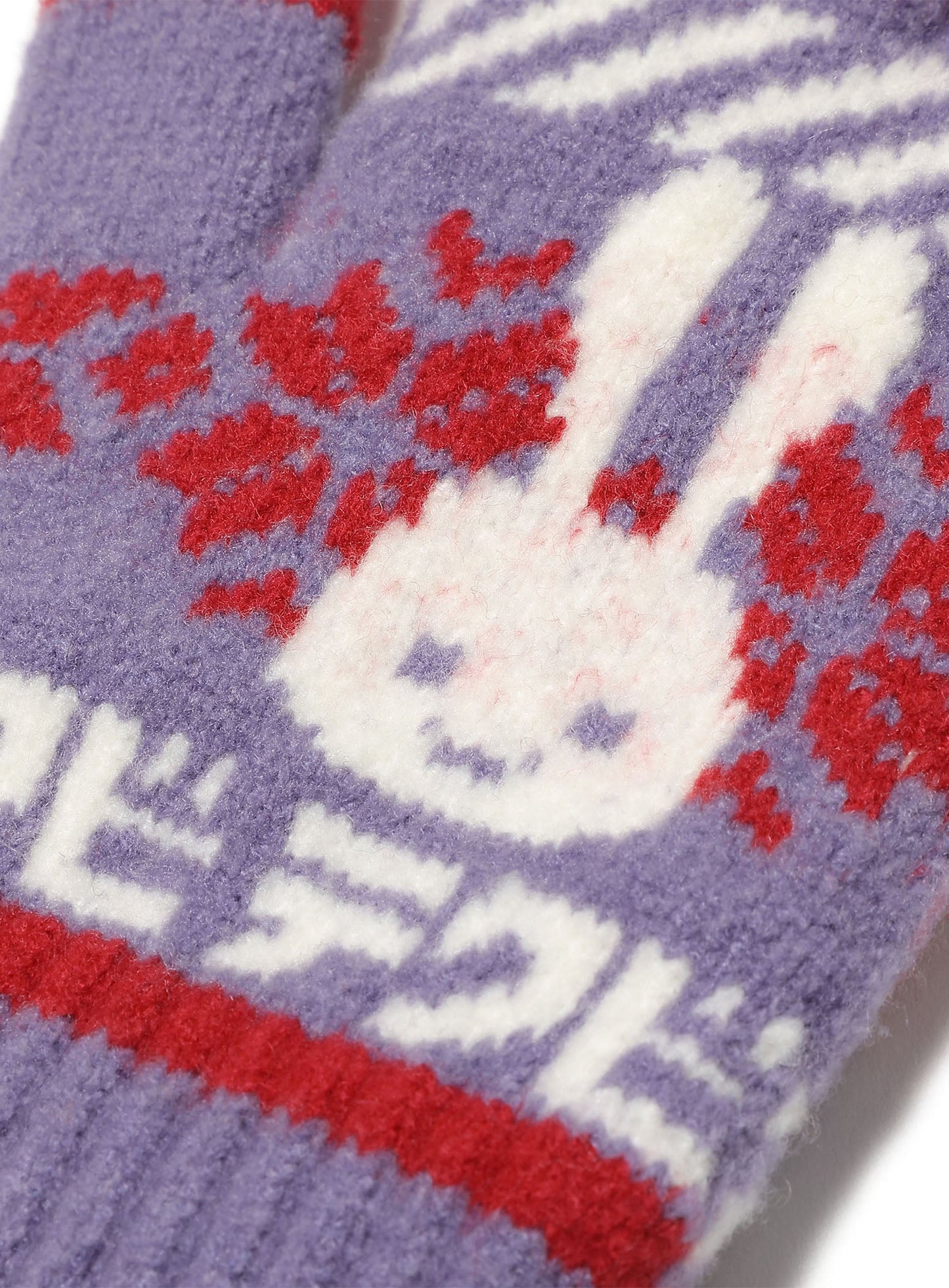 雪柄の手袋2