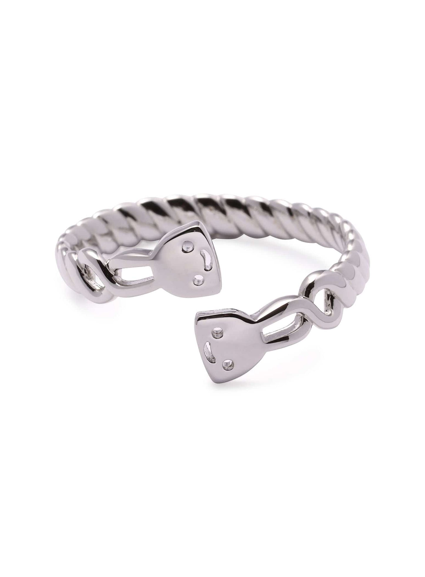 うさぎのみみねじねじリング