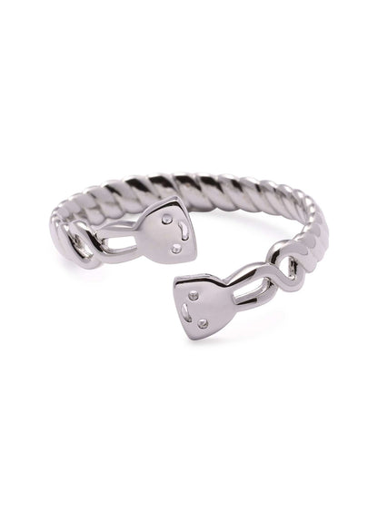 うさぎのみみねじねじリング