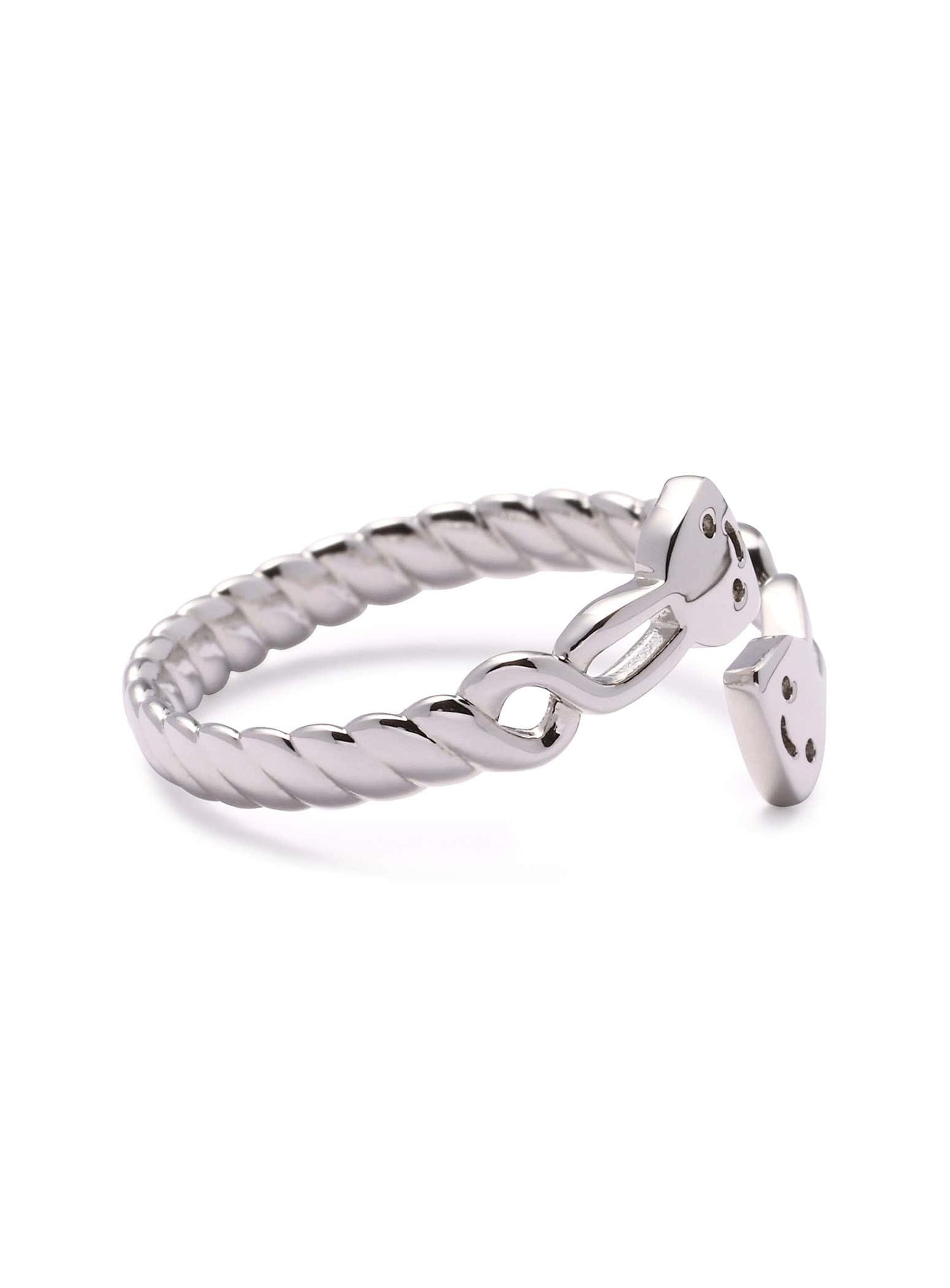 うさぎのみみねじねじリング