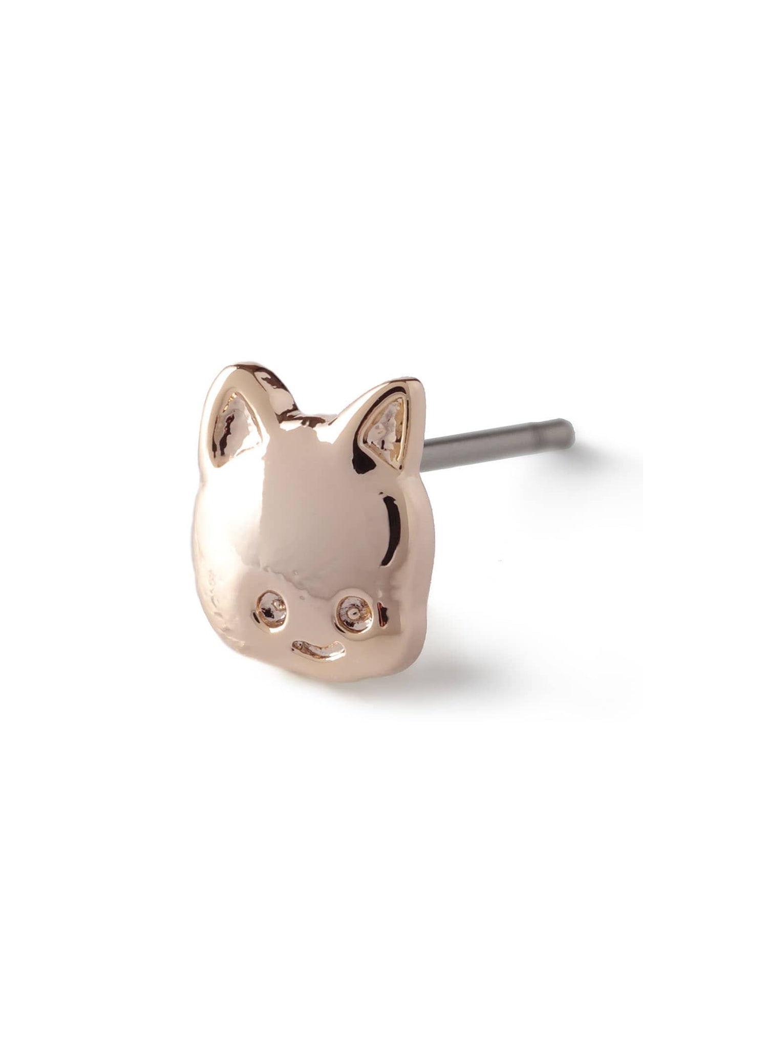 うさちゃんとねこちゃんの顔ピアスセット