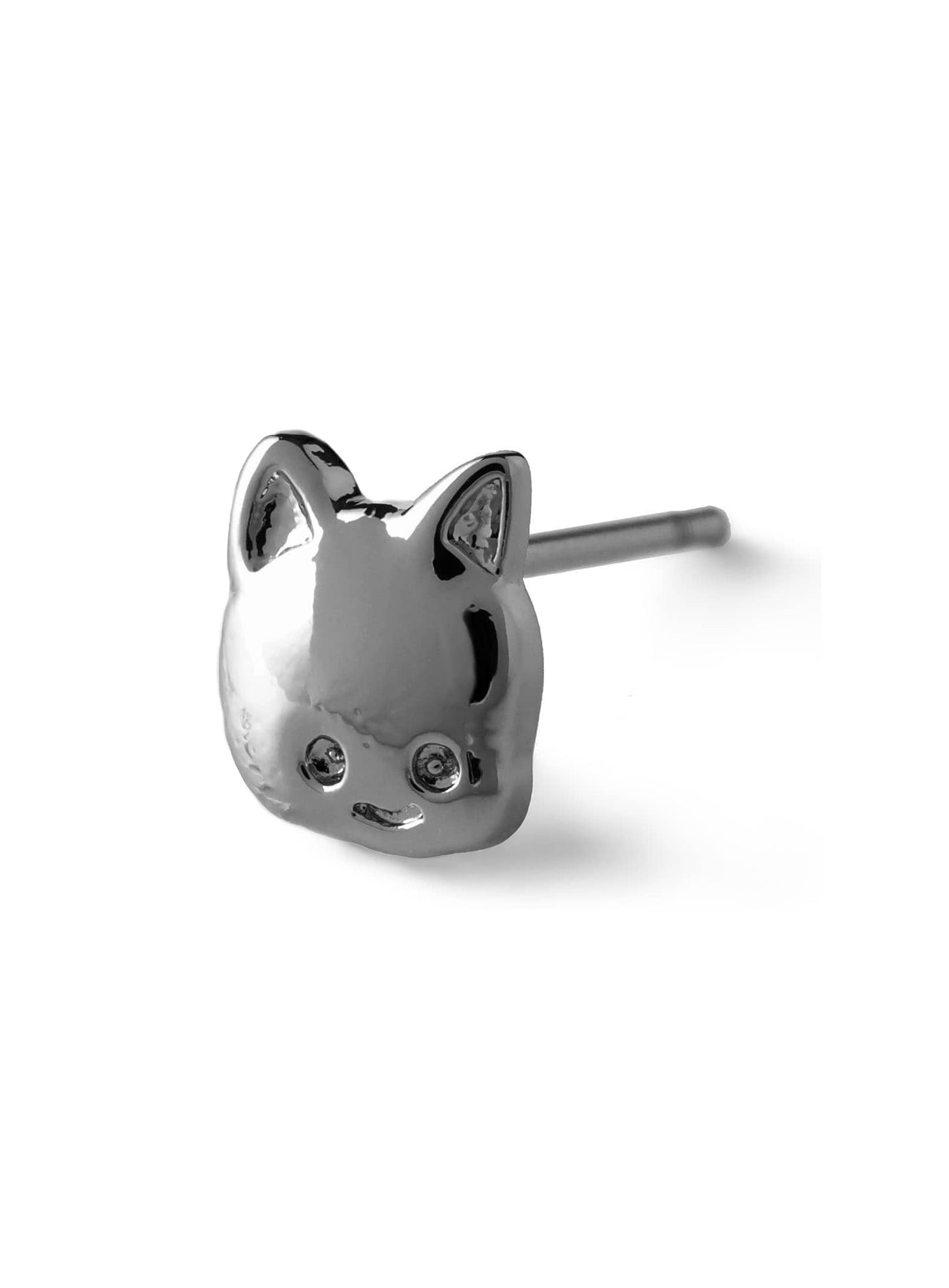 うさちゃんとねこちゃんの顔ピアスセット