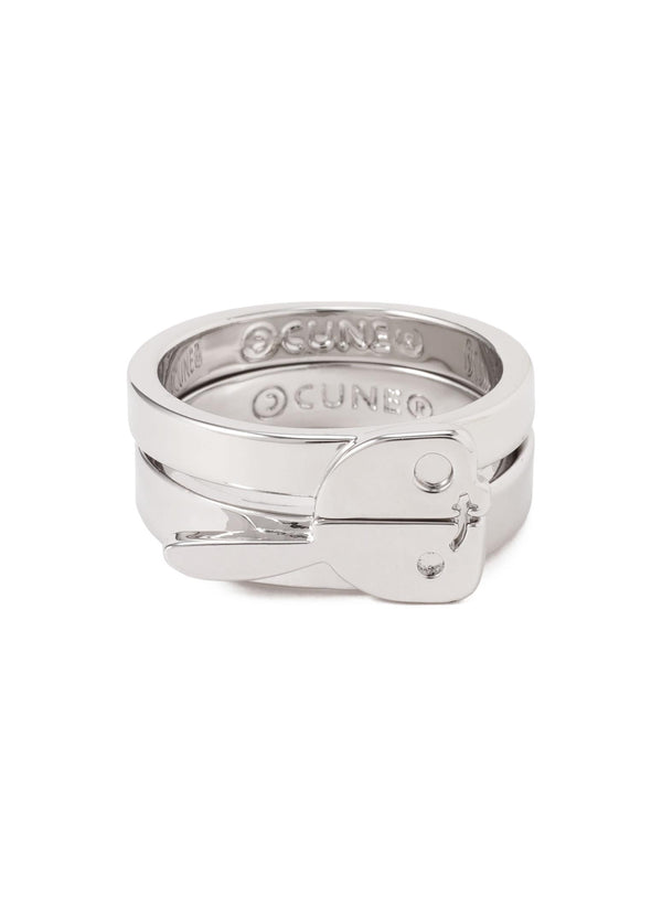 重ね付け蛍光リング