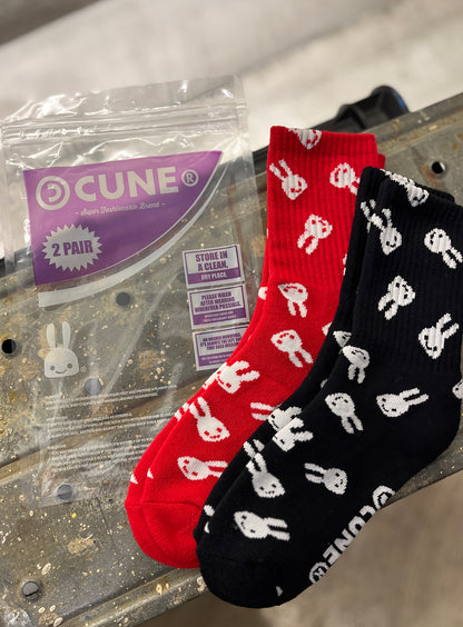 CUNEクルーソックス 2パックセット