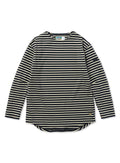 BOAT NECK LONG SLEEVE T-SHIRT BORDER 10月