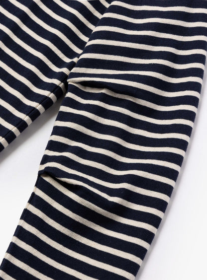 BOAT NECK LONG SLEEVE T-SHIRT BORDER 10月