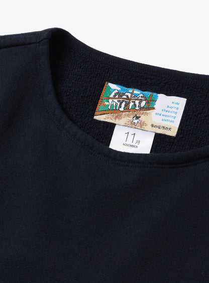 BOAT NECK SWEATSHIRTS 11月