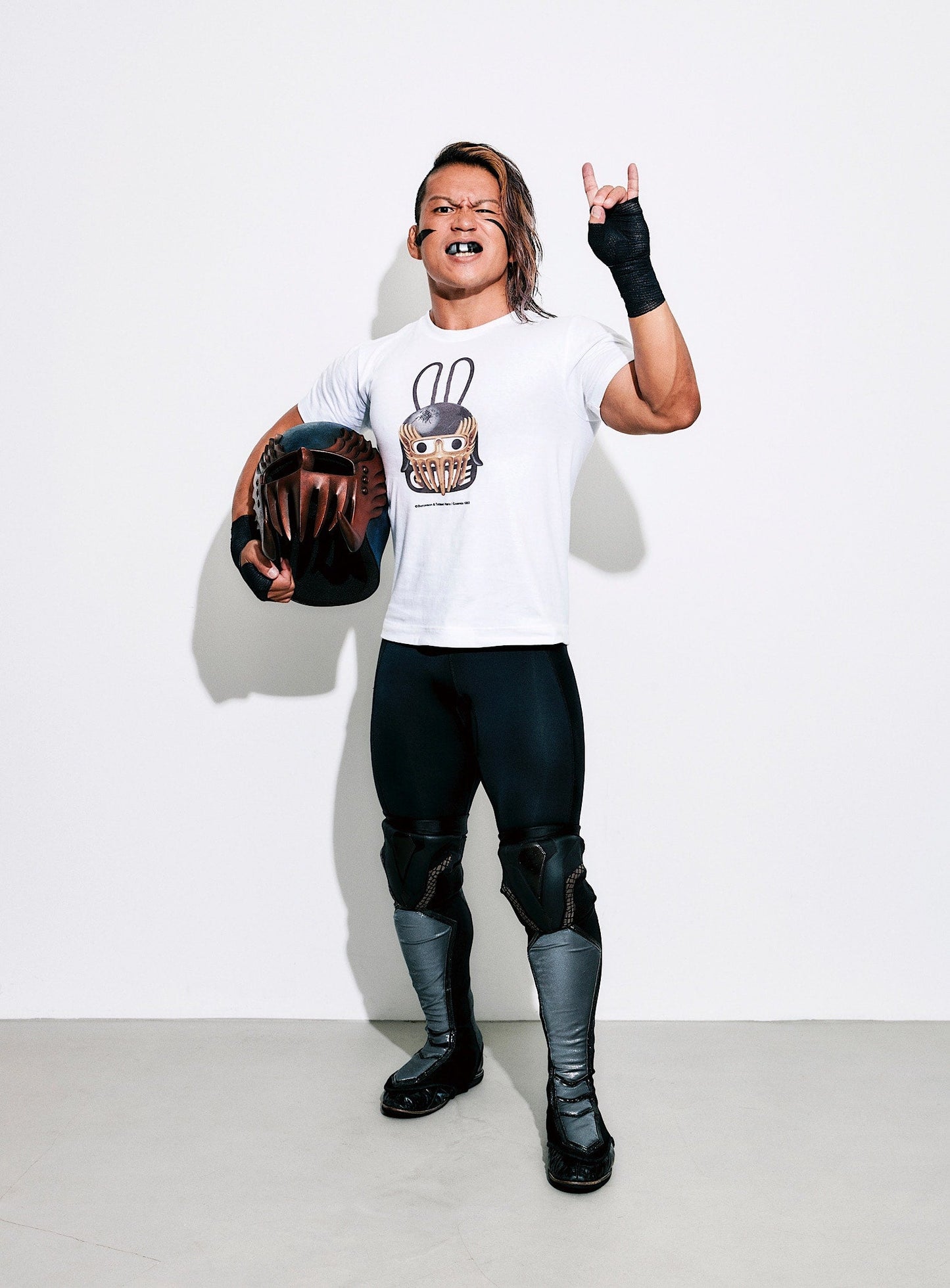 S/S Tee JAGI's Helmet Usagi