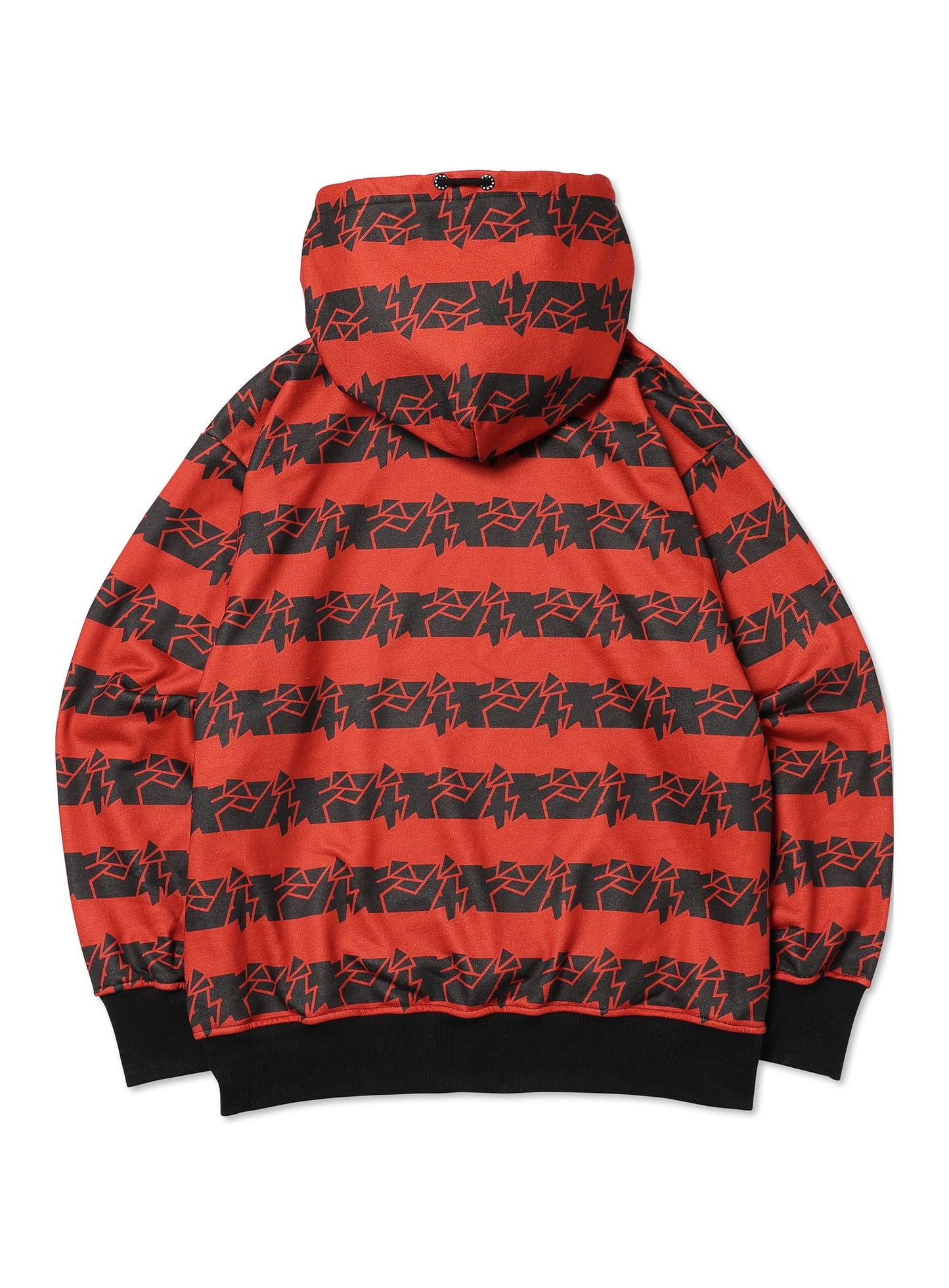 ジャギ Border Hoodie