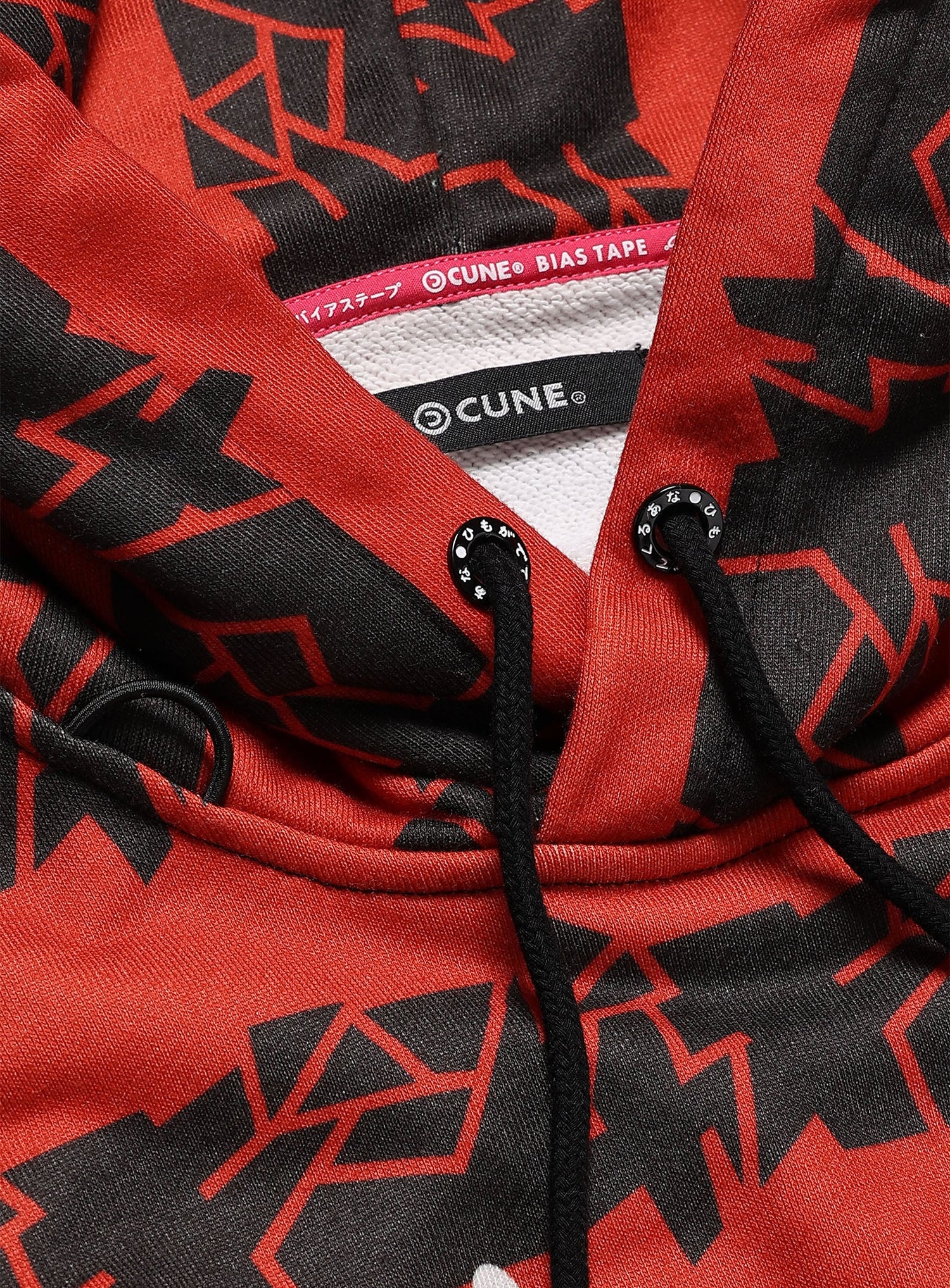 ジャギ Border Hoodie