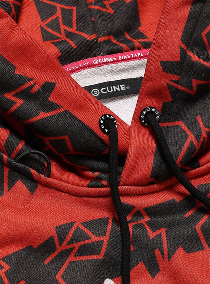 ジャギ Border Hoodie