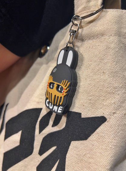 Rubber Key Chain JAGI's Helmet Usagi