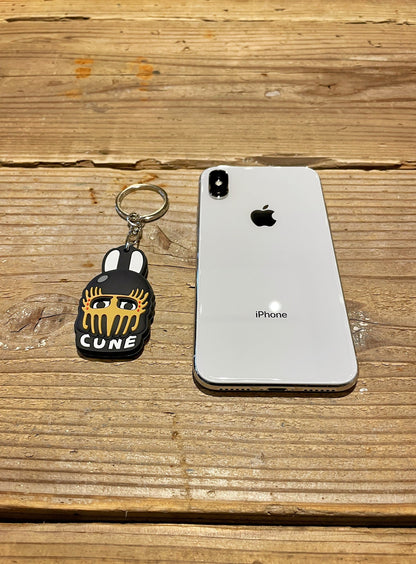 Rubber Key Chain JAGI's Helmet Usagi