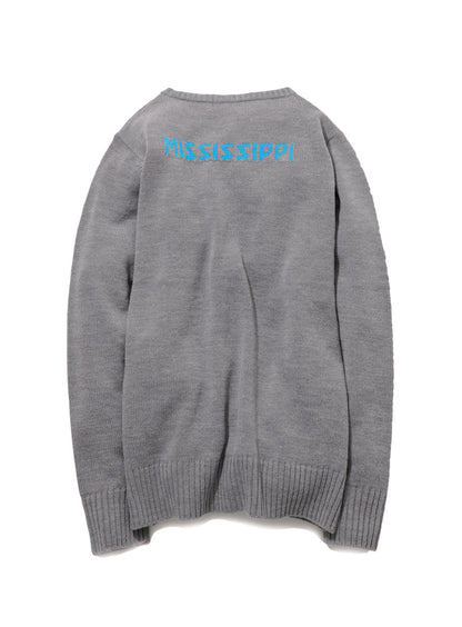 ミシシッピラインニット