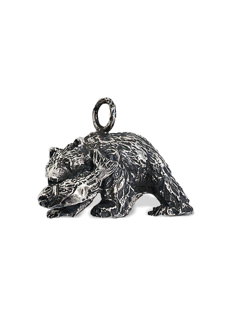 熊の置き物ネックレス