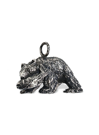 熊の置き物ネックレス