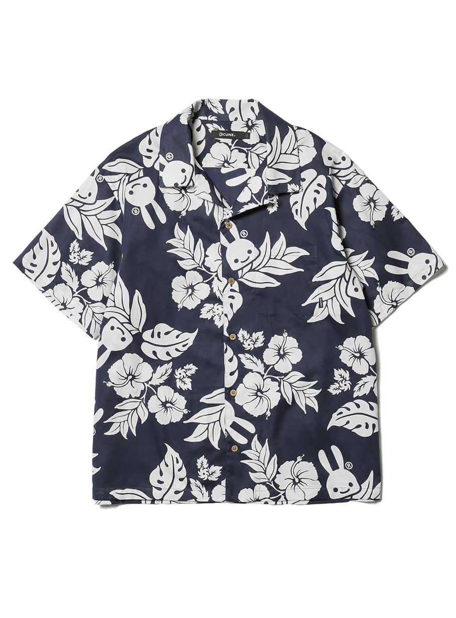 ウサギアロハシャツ