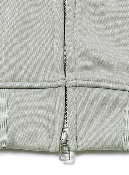 バイカラージャージパーカー