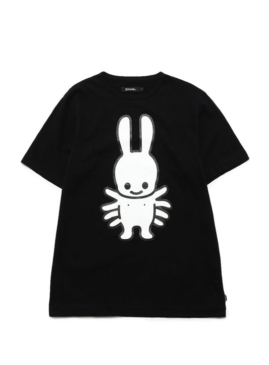 8本袖のウサギTシャツ
