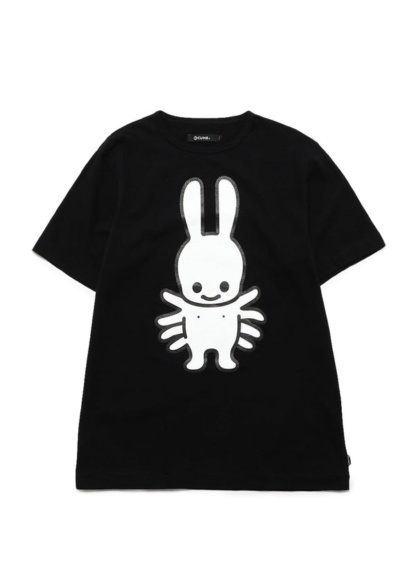 8本袖のウサギTシャツ