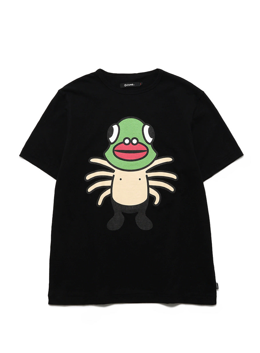 8本袖のハトTシャツ