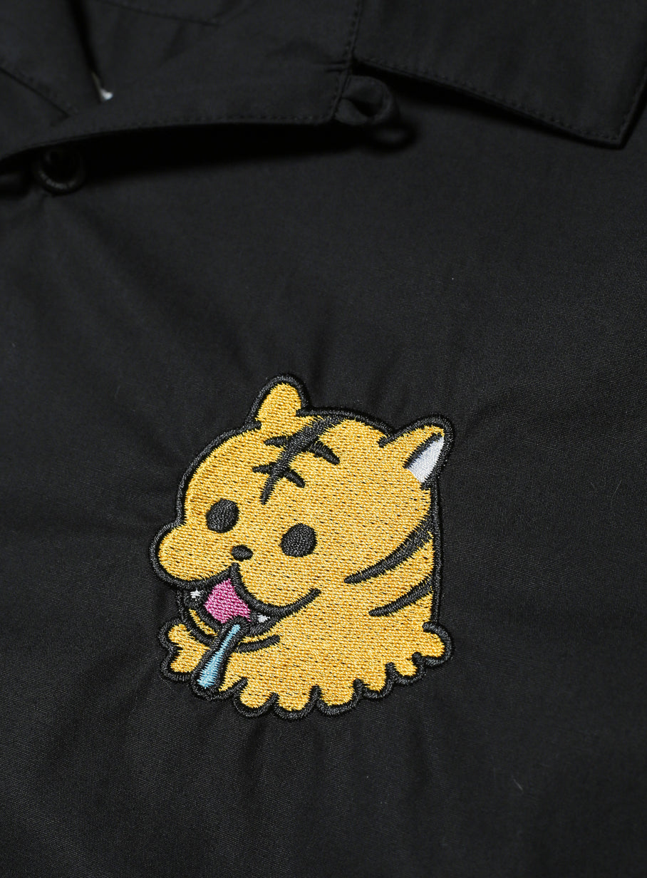 CUNE 虎　刺繍ジャケット　刺繍シャツ トラちゃん刺繍開襟シャツ – CUNE