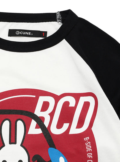 BCDラグランTシャツ