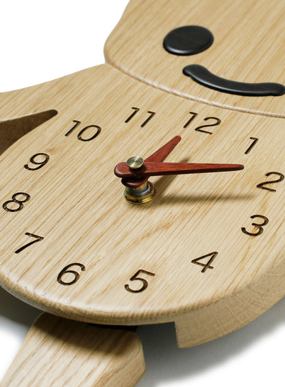 ねこの木の時計