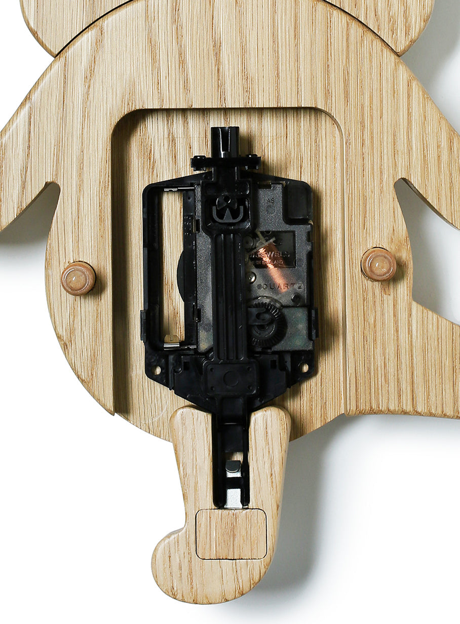 ねこの木の時計