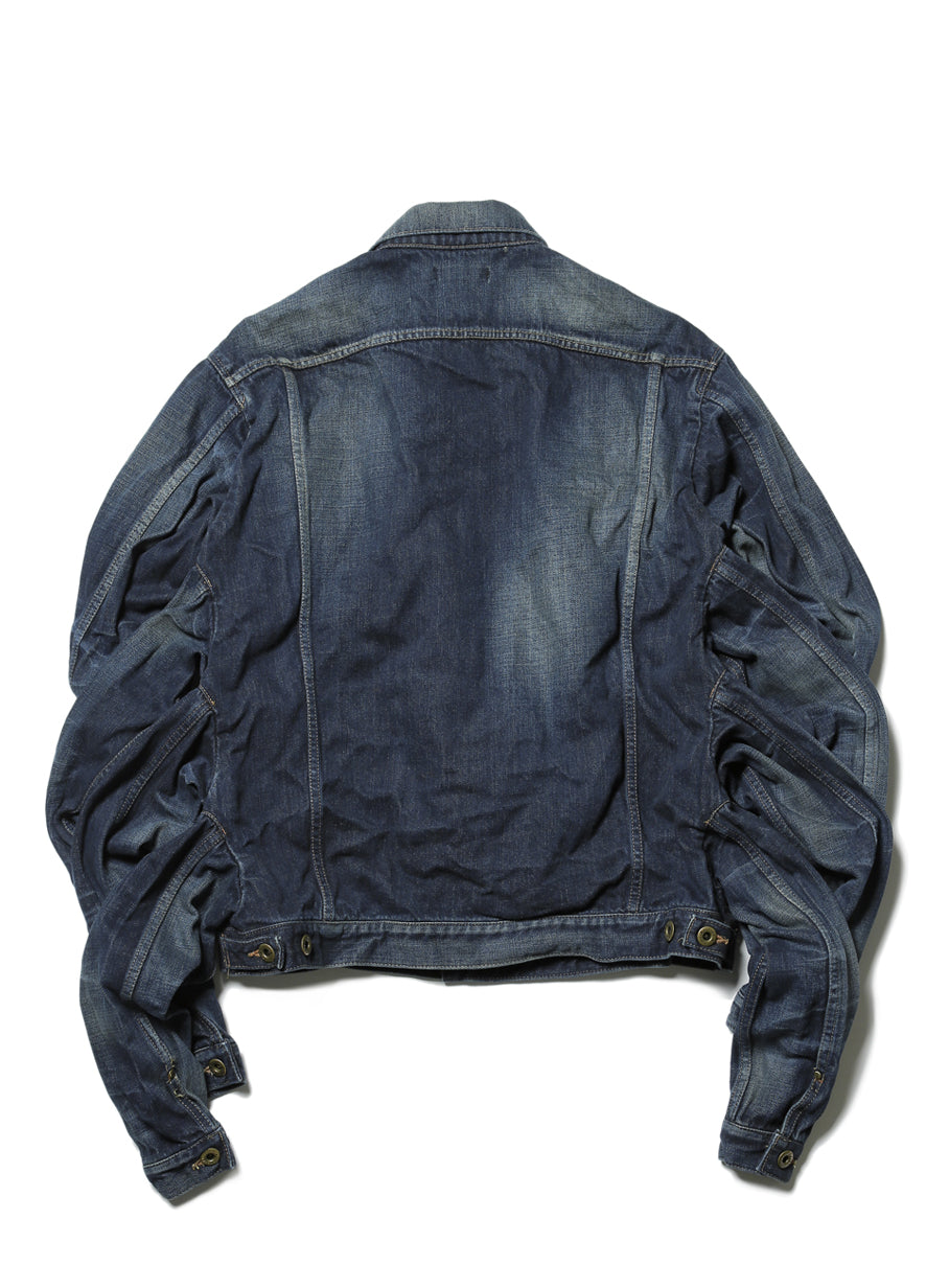 eight arms denim jacket