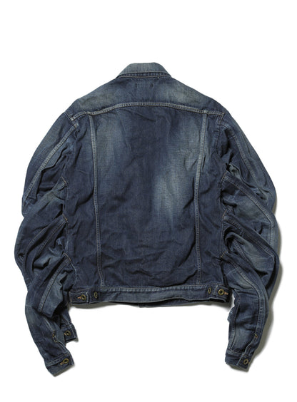 eight arms denim jacket