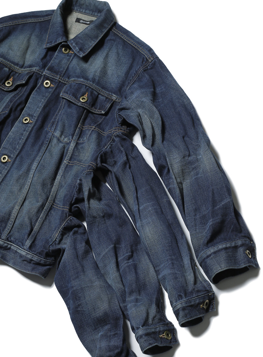 eight arms denim jacket