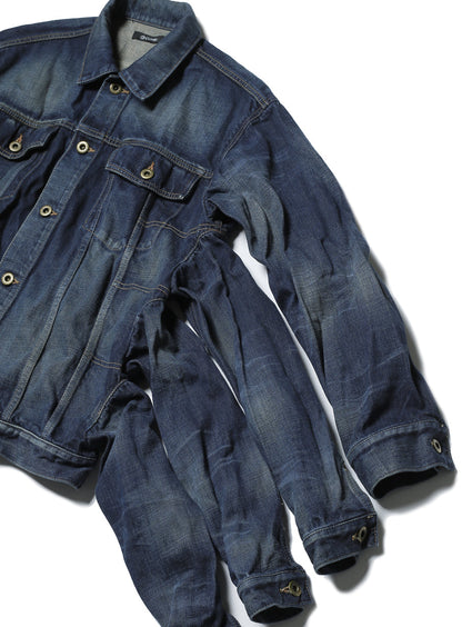eight arms denim jacket