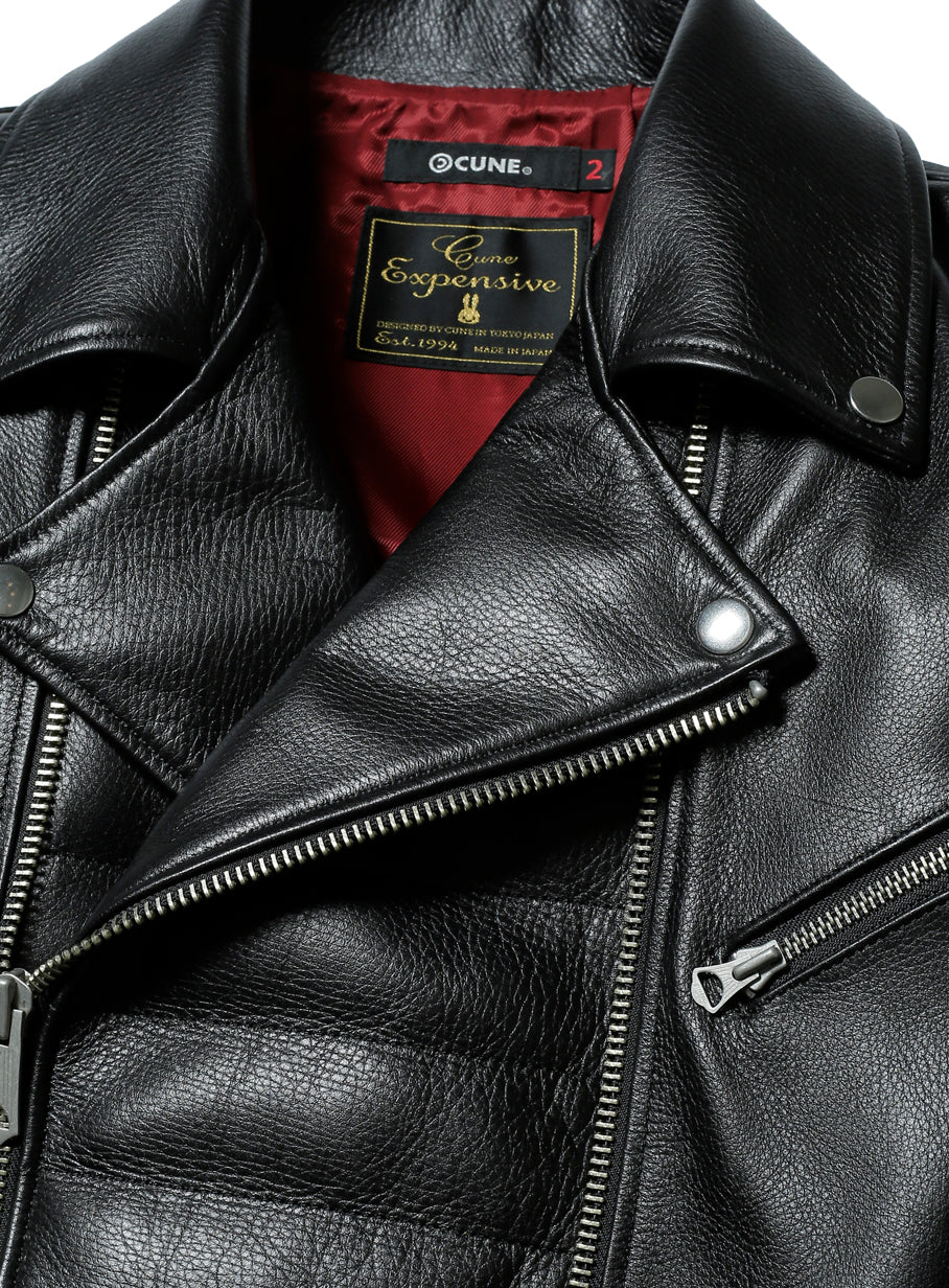 eight arms leather riders jacket