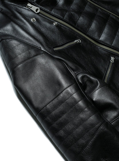 eight arms leather riders jacket