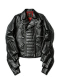 eight arms leather riders jacket
