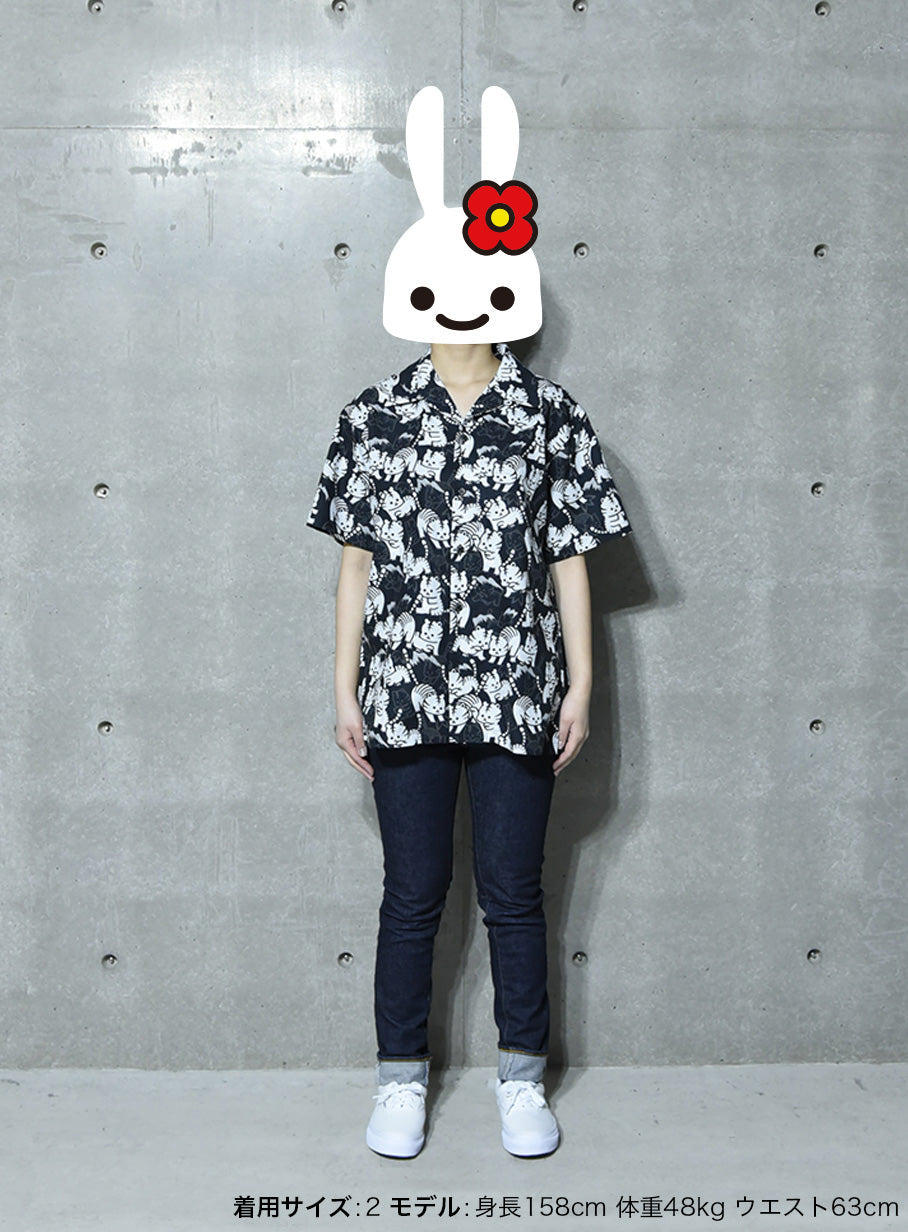 とらちゃんいっぱいアロハシャツ