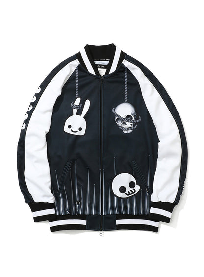 ドクロといぬちゃんのスカジャージ