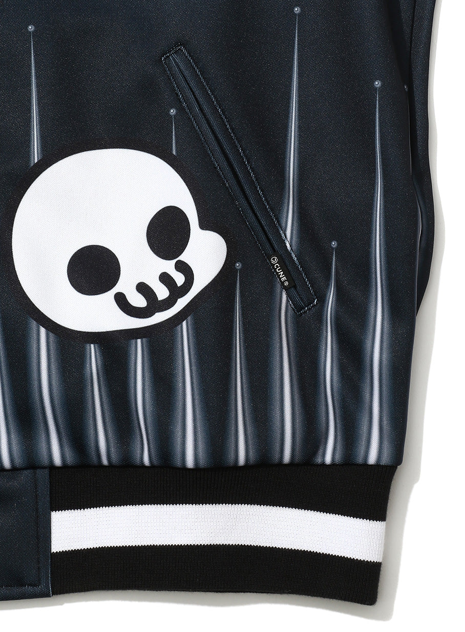 ドクロといぬちゃんのスカジャージ