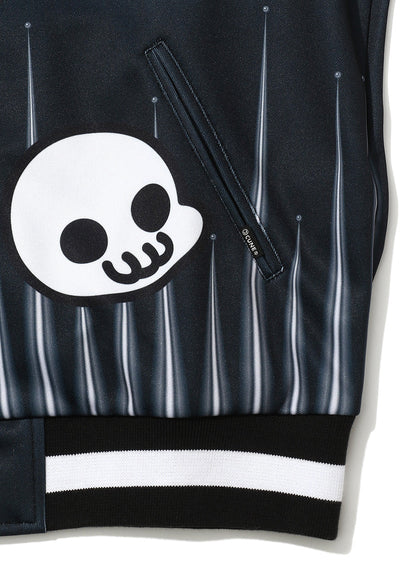 ドクロといぬちゃんのスカジャージ