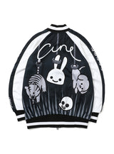 ドクロといぬちゃんのスカジャージ