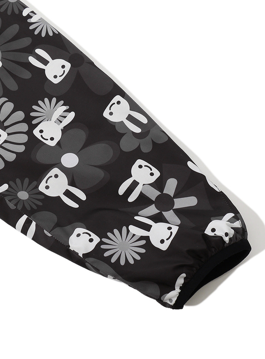 お鼻柄パッカブルブルゾン