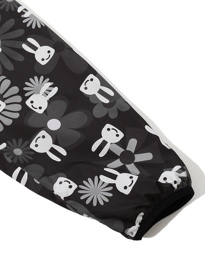 お鼻柄パッカブルブルゾン