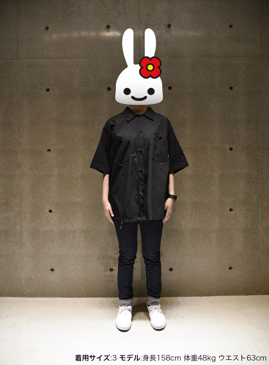 ワークシャツ 猫